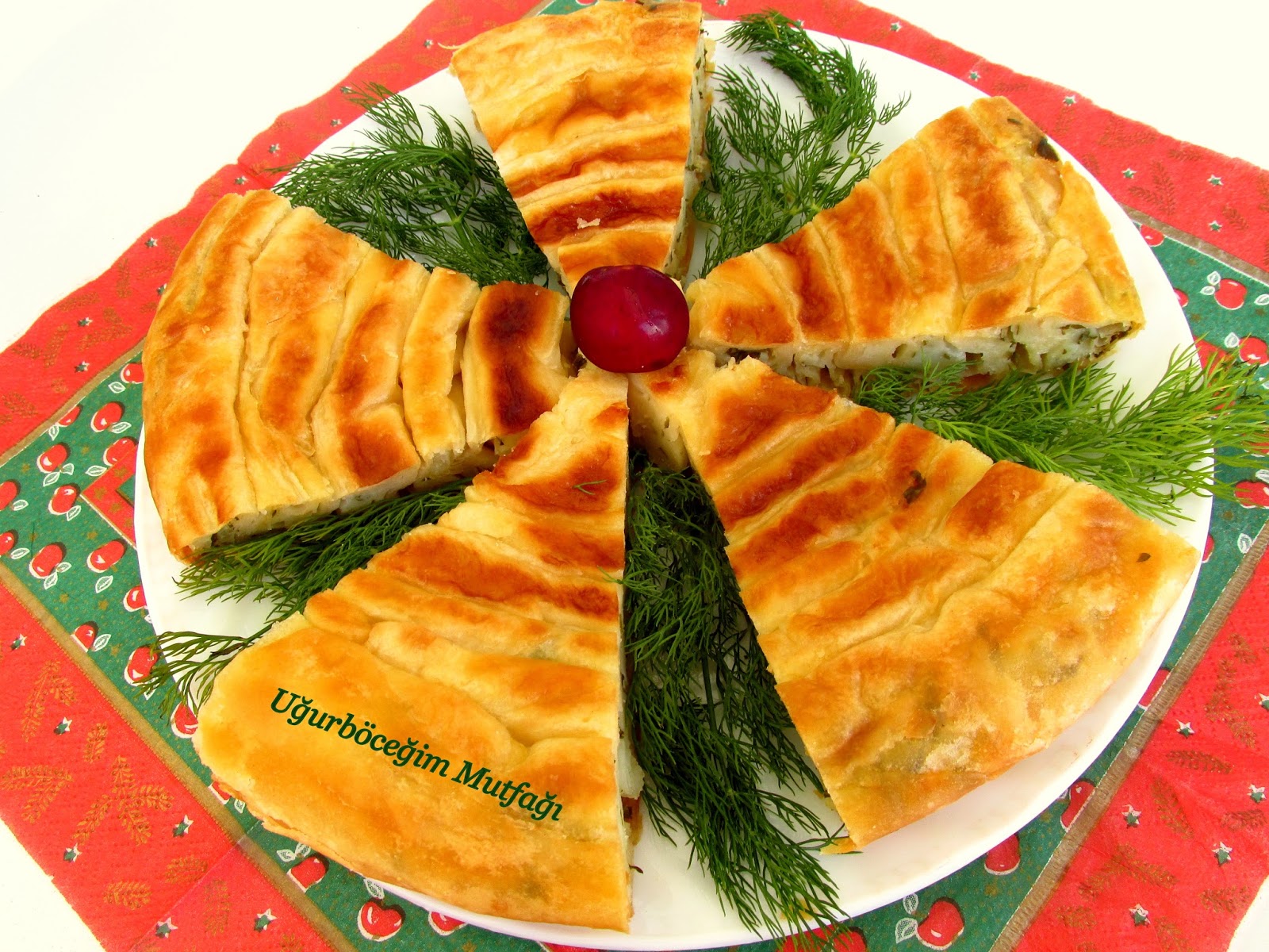 tavada peynirli börek